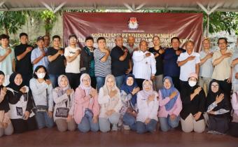 Bawaslu Tangsel Dorong Peningkatan Partisipasi Pemilih Melalui Sosialisasi Pendidikan Pemilih di Ciputat