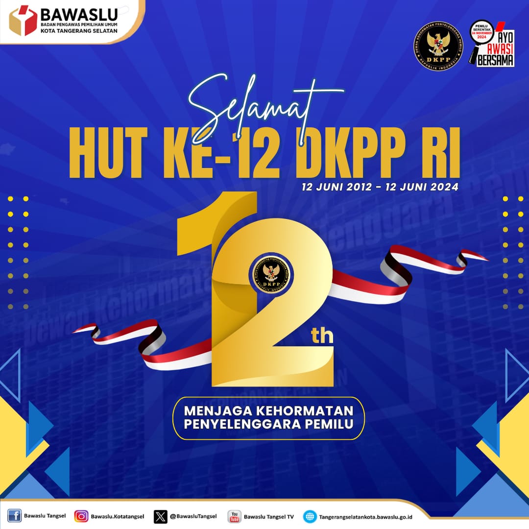 hut ke-12 th DKPP-RI