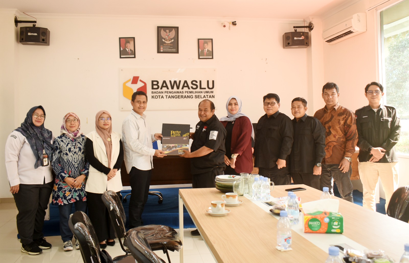 Bawaslu Tangsel Terima Kunjungan Kerja dari KPUTangsel
