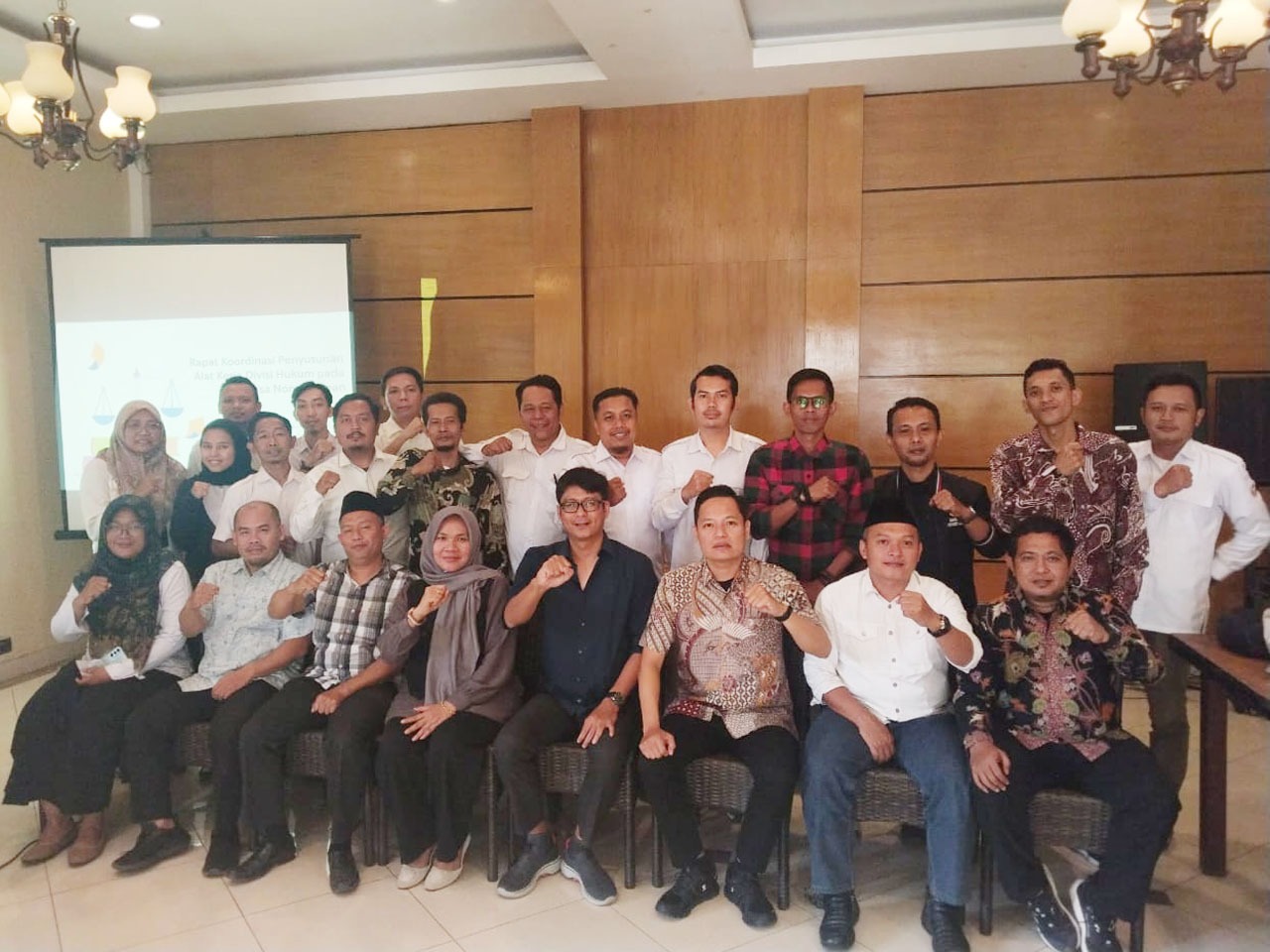 Divisi Hukum Provinsi Banten Gelar Rapat Koordinasi Penyusunan Alat Kerja di Masa Non-Tahapan, Rabu, (10/9)