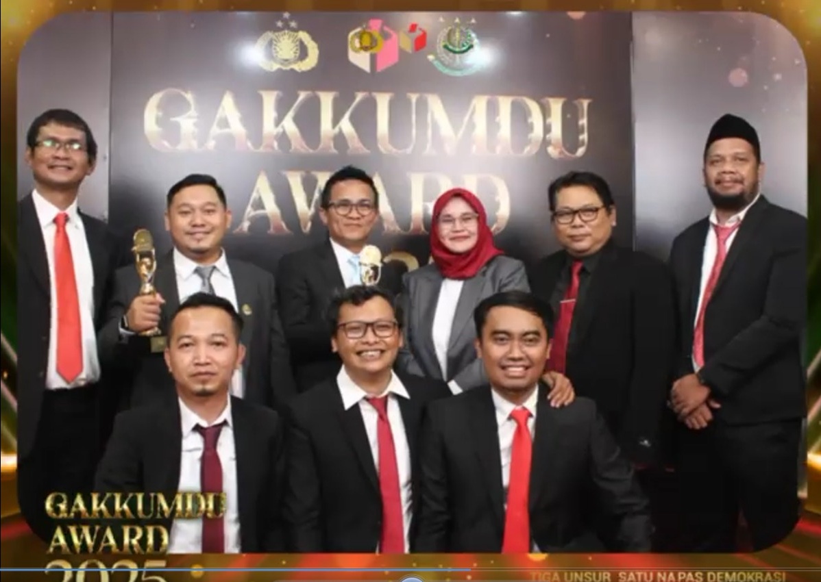 Gakkumdu Award 2025 : Perkuat Sinergi Penegakan Hukum Pemilu