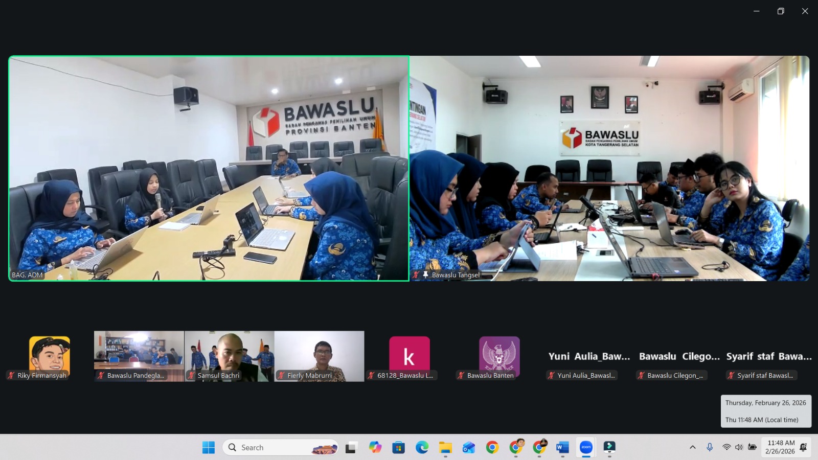 KOMPAK #2 Bawaslu Banten : Tingkatkan Kapasitas SDM dan Standar Layanan Pengawasan Pemilu