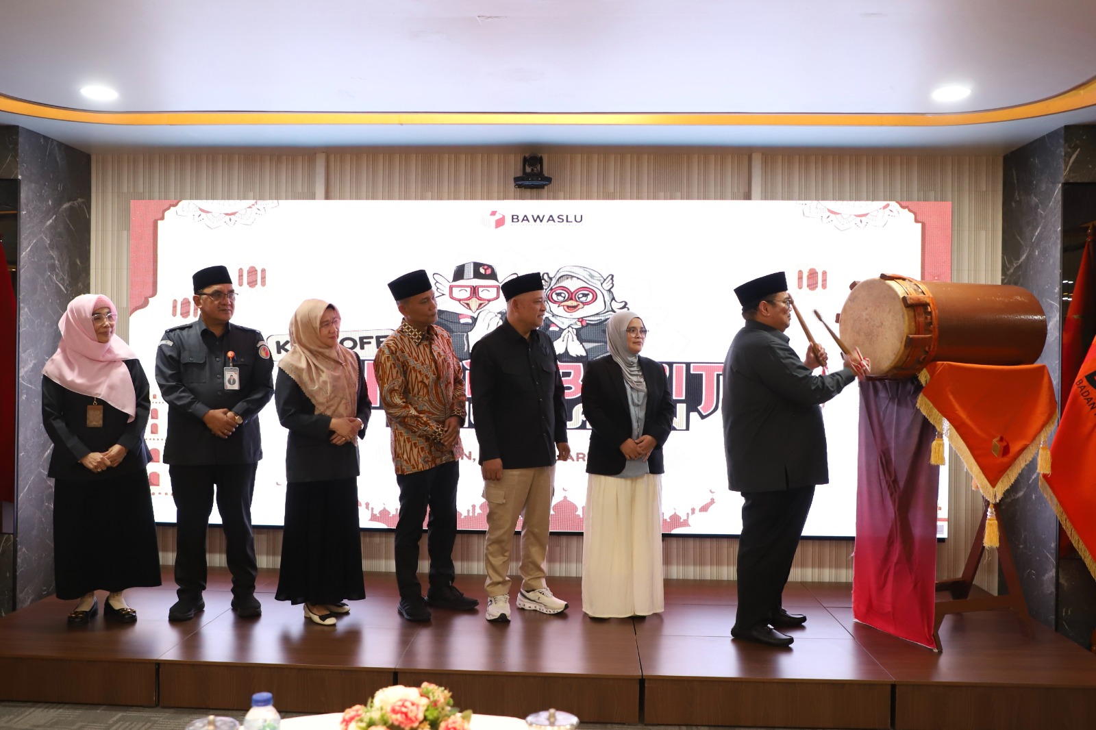 Melalui Kick Off Ngabuburit Pengawasan 2026, Bawaslu Tangsel Teguhkan Komitmen Pengawasan Demokrasi