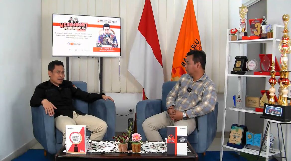Bawaslu Tangsel Laksanakan Ngabuburit Pengawasan Jilid 2, Bahas Etika dan Integritas Penyelenggara Pemilu