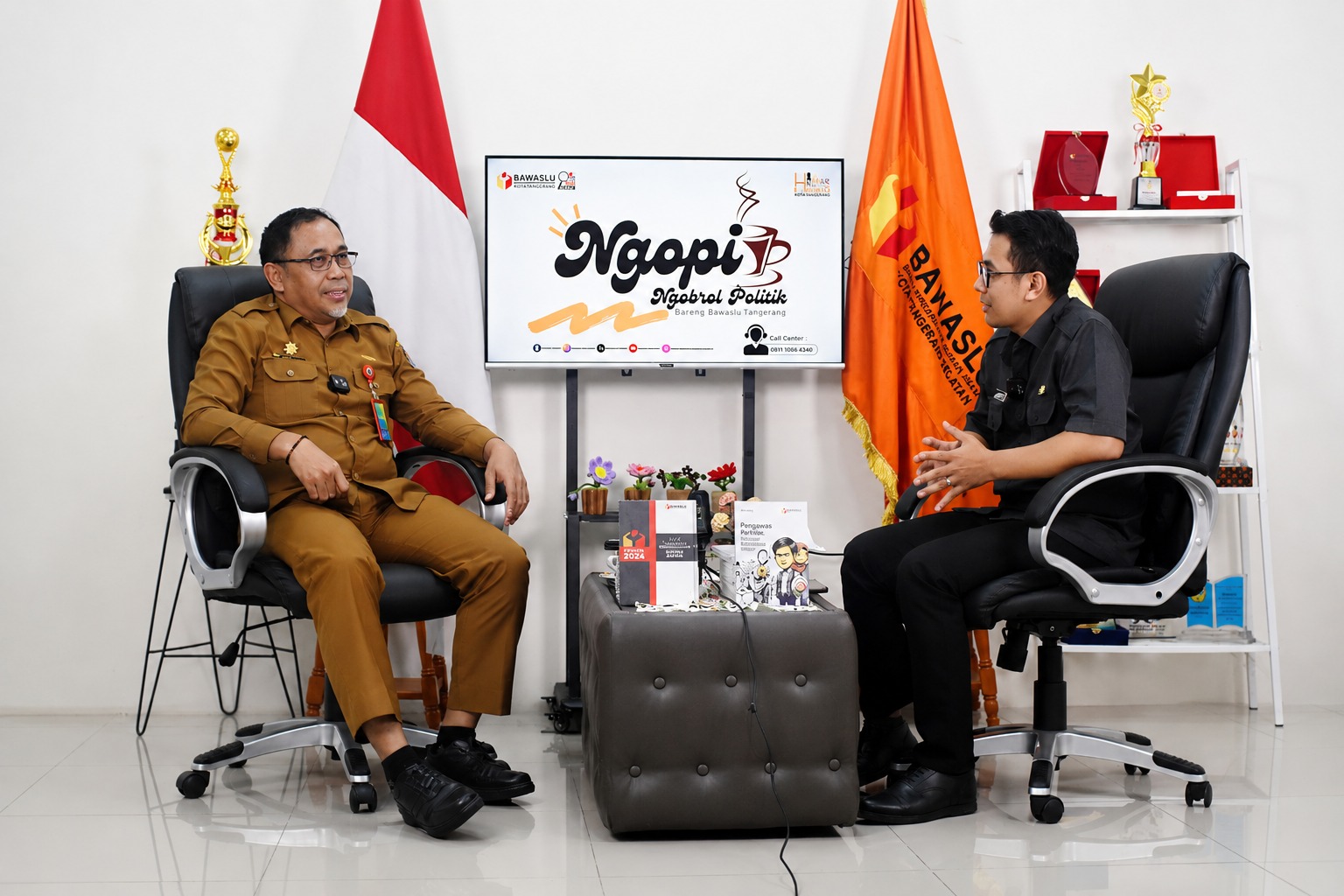 Bawaslu Tangsel Gelar Ngopi Bahas Netralitas ASN di Tengah Pusaran Pemilu