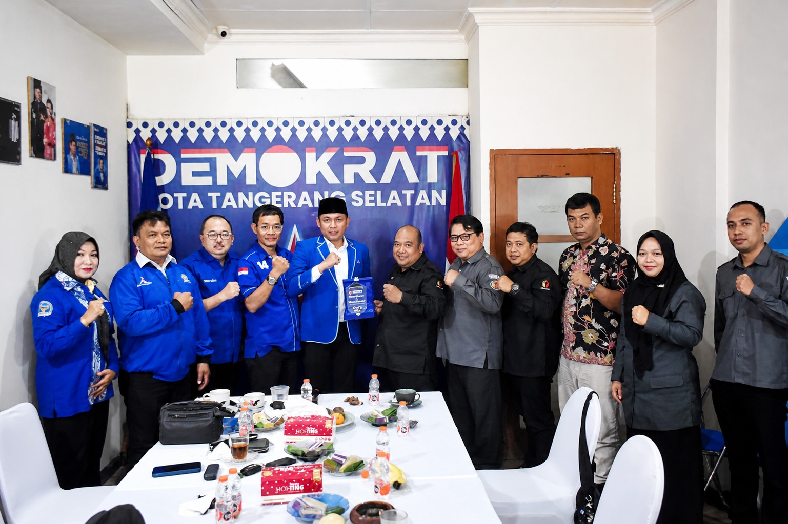 Dalam Rangka Konsolidasi Demokrasi, Bawaslu Tangsel Lakukan Audiensi Bersama Partai Demokrat