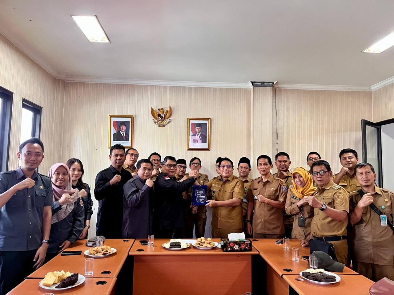 Konsolidasi Demokrasi : Bawaslu Kota Tangerang Selatan Ajak Kecamatan Serpong Kota Tangerang Selatan Awasi Bersama PDPB