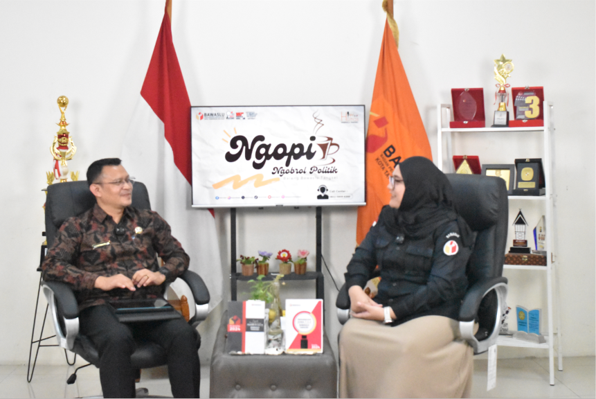 Bawaslu Kota Tangerang Selatan Perkuat Pendidikan Kepemiluan bagi Generasi Muda melalui Program "Ngopi"
