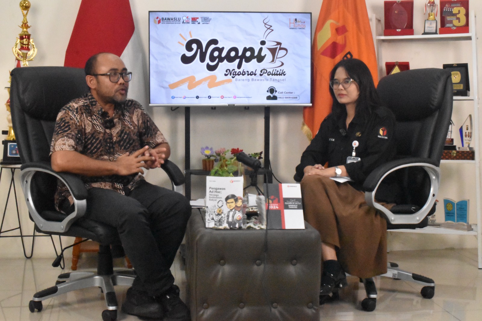 Bawaslu Tangsel Dorong Pendidikan Demokrasi Sejak Dini melalui Program “Ngopi” Episode 55