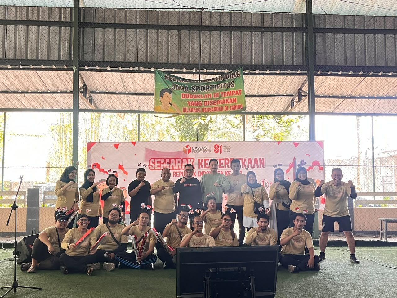 Kuatkan Solidaritas, Bawaslu Tangsel Ikuti Semarak Lomba Kemerdekaan Republik Indonesia Bersama Bawaslu Kabupaten/Kota se-Provinsi Banten