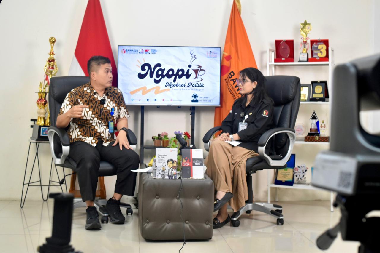 Bawaslu Kota Tangerang Selatan Selenggarakan Diskusi "Ngopi" Episode 60, Soroti Peran Strategis Pemuda dalam Mengawal Demokrasi