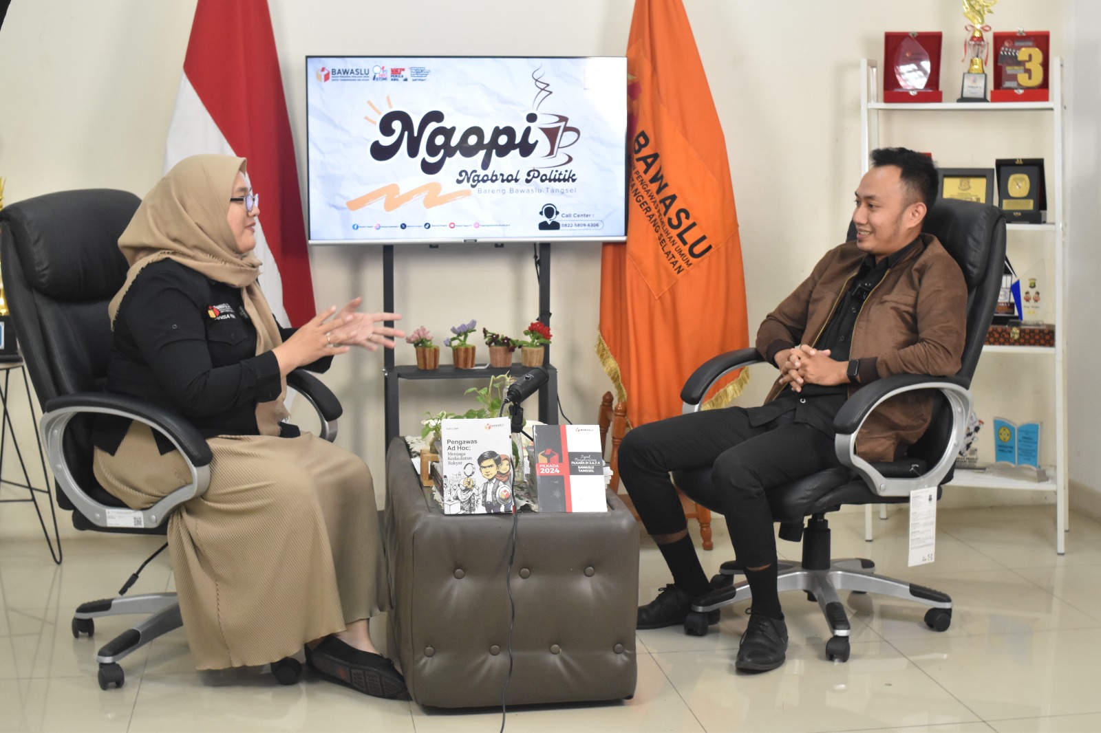 Bawaslu Kota Tangerang Selatan Hadiri Pelatihan Satpam Kualifikasi Gada Pratama yang Diselenggarakan Bawaslu Banten