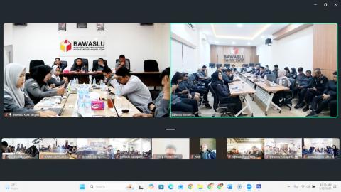 Refleksi Pengawasan 2025, Bawaslu Banten Gelar Konsolidasi Kelembagaan Tahun 2026