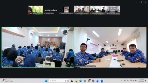Perkuat Kualitas SDM, Bawaslu Tangsel Ikuti Pemetaan Kompetensi melalui Metode Behavioral Event Interview (BEI)