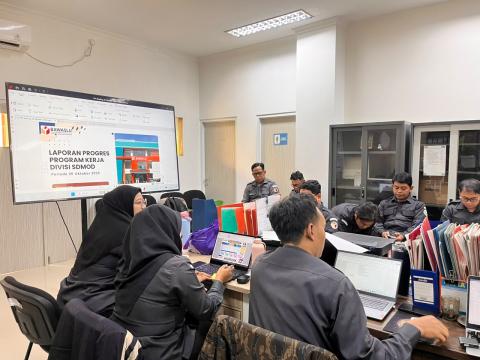 Bawaslu Tangsel Bahas Sinkronisasi Data Hasil Pengawasan dalam Briefing Internal