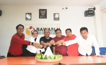 Bawaslu Tangsel Gelar Tasyakuran HUT ke-7 Bawaslu KabupatenKota se-Indonesia