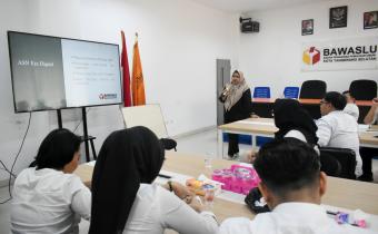 Orientasi dan Peningkatan Kapasitas CPNS dan PPPK di lingkungan Bawaslu Kota Tangerang Selatan, Kamis (7/8).