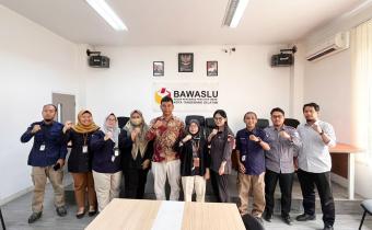 Bawaslu Tangsel Koordinasi dengan KPU Pasca Pleno PDPB Triwulan IV