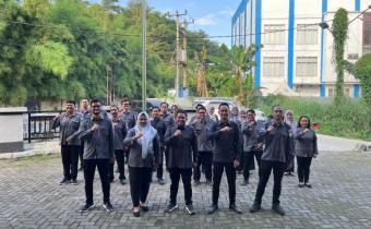 Apel Rutin Senin Pagi di Lingkungan Bawaslu Kota Tangerang Selatan
