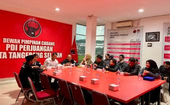 Audiensi Bawaslu Kota Tangerang Selatan Dengan PDI-Perjuangan Kota Tangerang Selatan, Bahas Pemutakhiran Data Parpol, Netralitas ASN, dan Penanganan Pelanggaran di Gakkumdu
