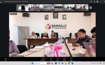 Halal bi Halal bersama Bawaslu se-Provinsi Banten via Zoom Meeting 