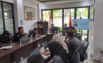 Tingkatkan Pemahaman terkait Penanganan Pelanggaran, Bawaslu Tangsel Sampaikan Materi Penerimaan Laporan dan Informasi Awal