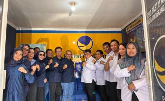 Teruskan Amanat Konsolidasi Demokrasi, Bawaslu Kota Tangerang Selatan Laksanakan Audiensi dengan DPD Partai NasDem Kota Tangerang Selatan