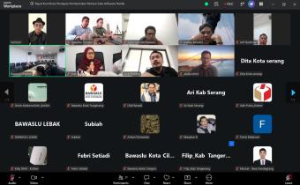 Bawaslu Provinsi Banten Dorong Pembentukan Saka Adhyasta Pemilu di Seluruh Bawaslu Kabupaten/Kota Se-Banten